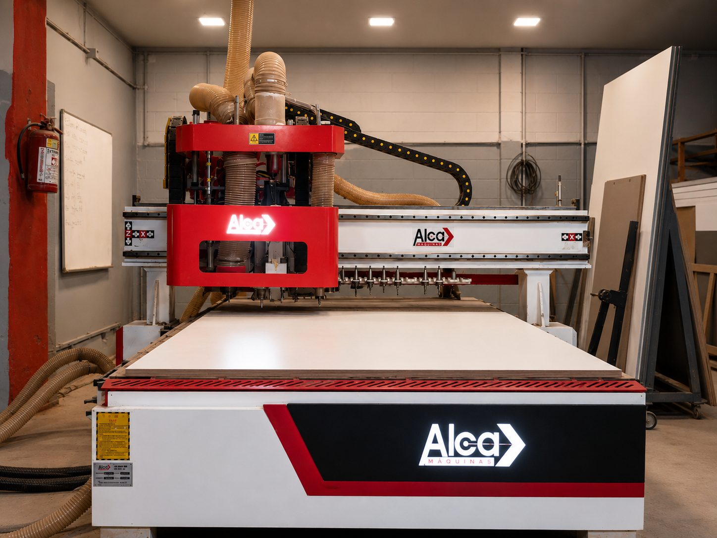 Router CNC da fábrica